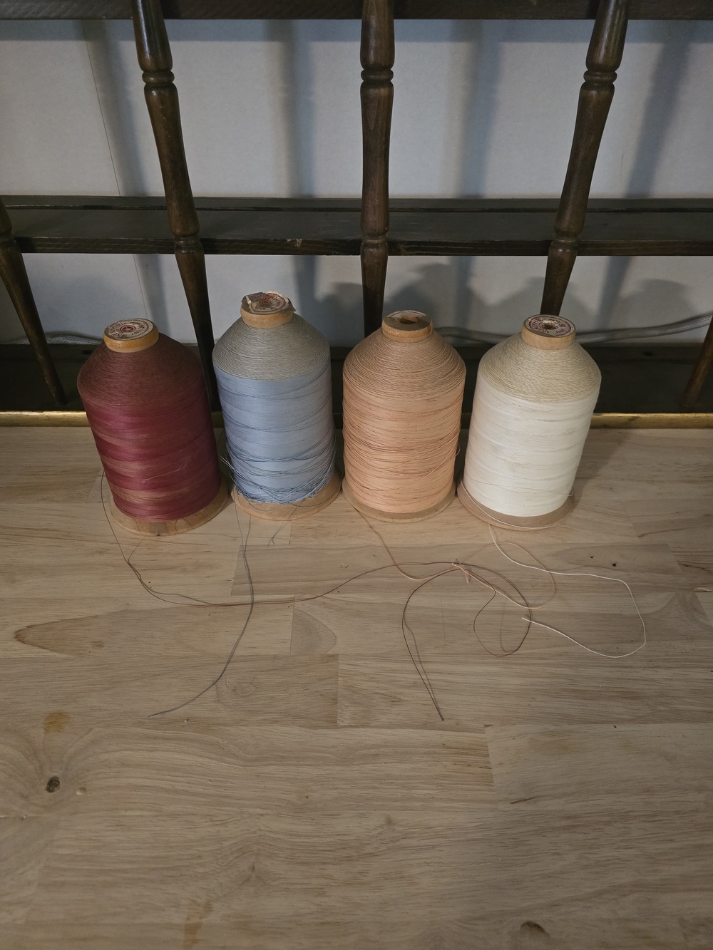 4 Vintage intrinsic Spools cotton thread